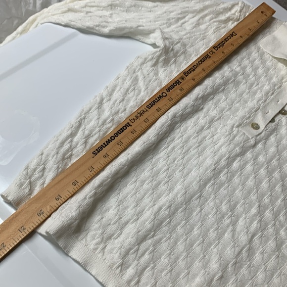 NWOT Zara knit top with collar and 3/4 sleeves 🔴 - Picture 13 of 13